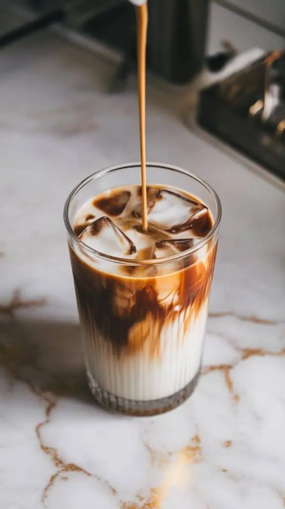 Keto Matcha Iced Coffee