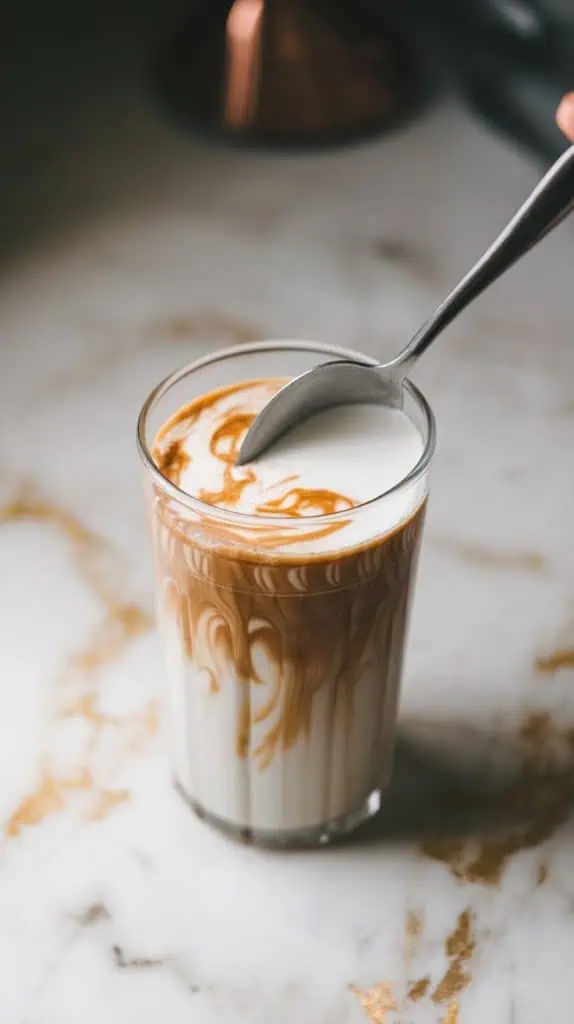 Keto Pumpkin Spice Iced Coffee