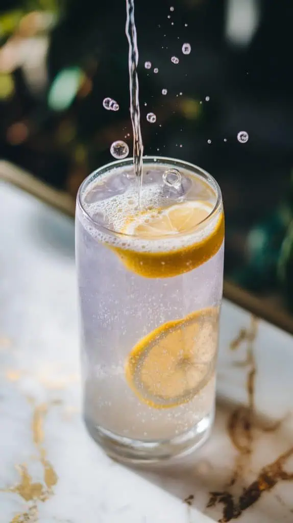 Lavender Lemon Collins