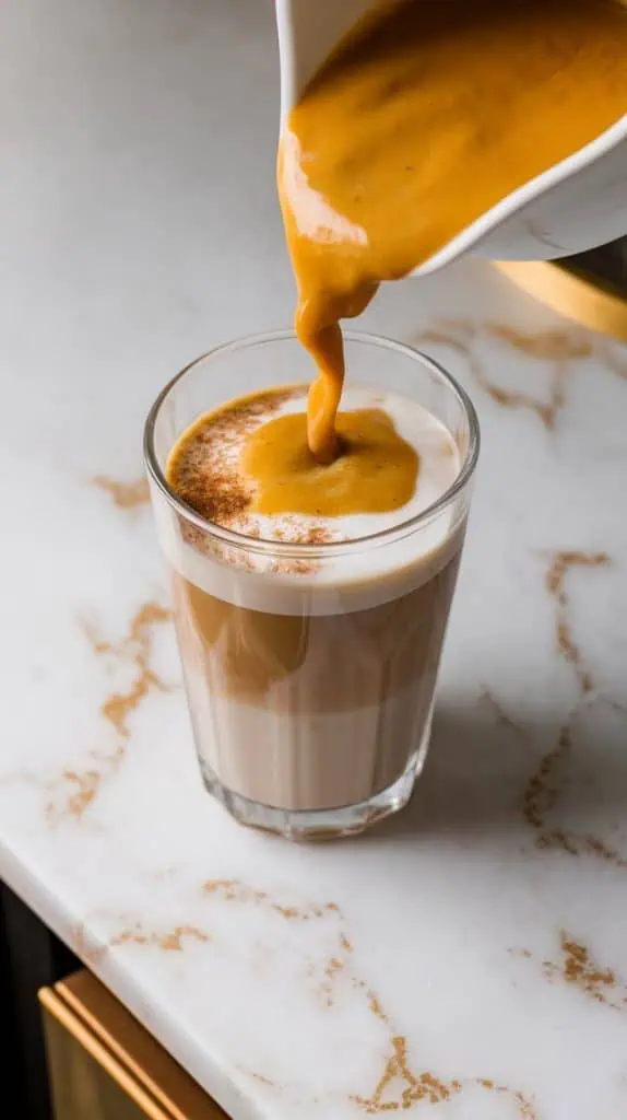 Keto Pumpkin Spice Iced Coffee