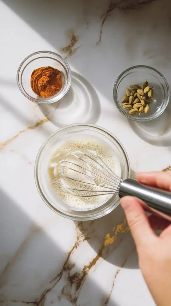 Keto Dirty Chai Iced Coffee
