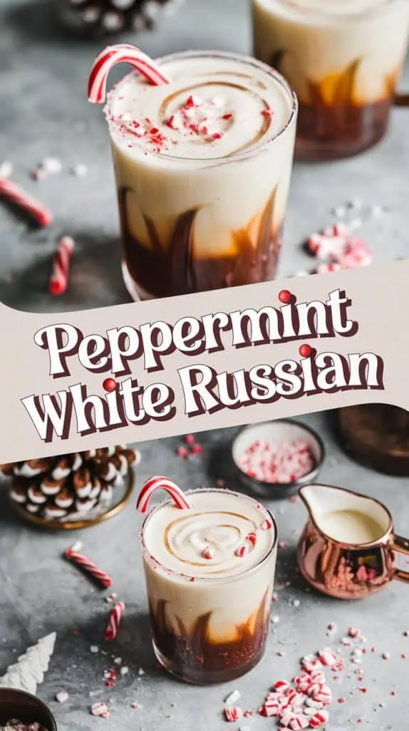 Peppermint White Russian