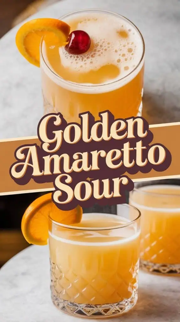 Golden Amaretto Sour
