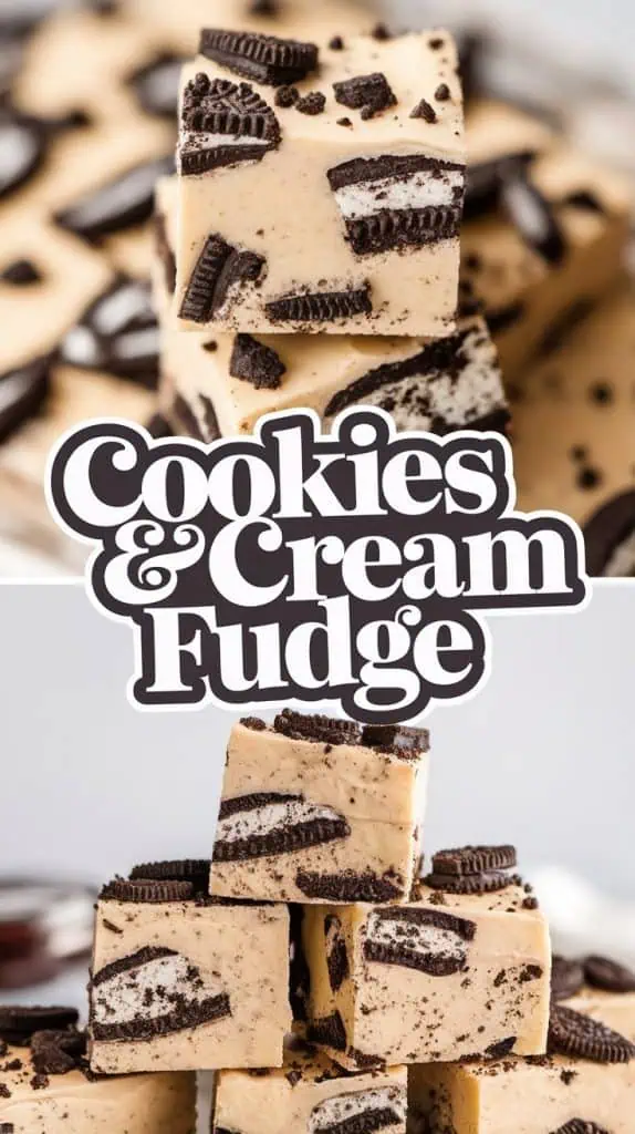 Cookies and Cream Fudge