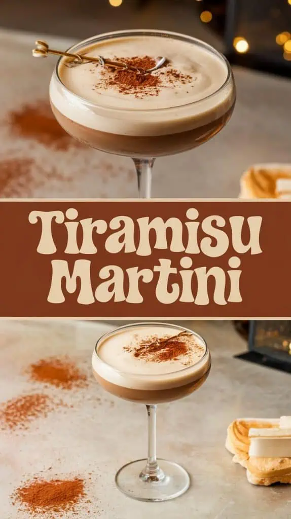 Tiramisu Coffee Martini