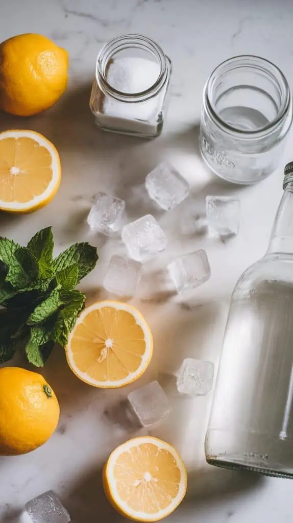 Meyer Lemon Mojito Recipe ingredients