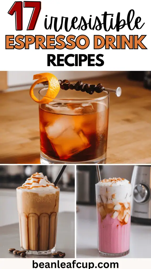 espresso drink recipes