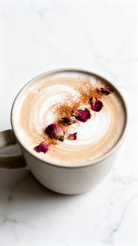 Cinnamon Rose Latte