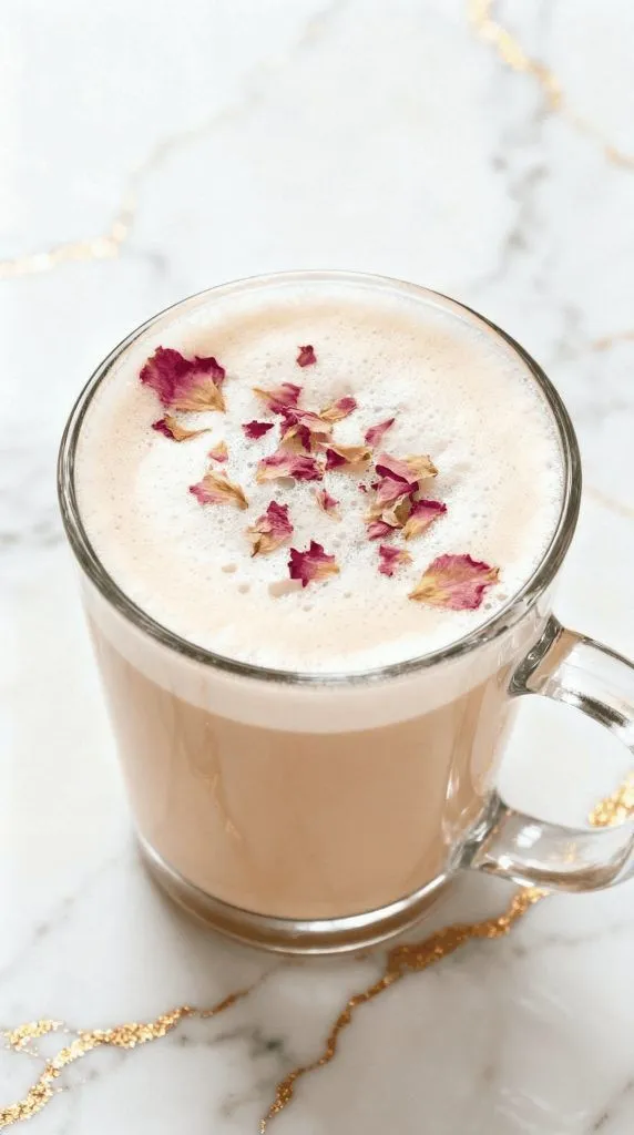 Rose Vanilla Latte
