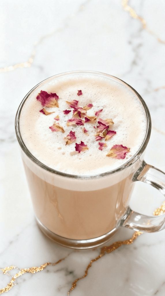 Rose Vanilla Latte