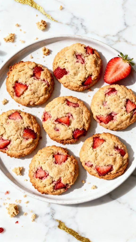 Strawberry Shortcake Cookies