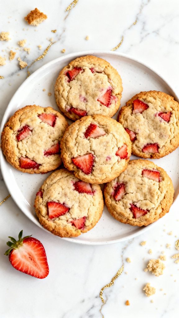 Strawberry Shortcake Cookies