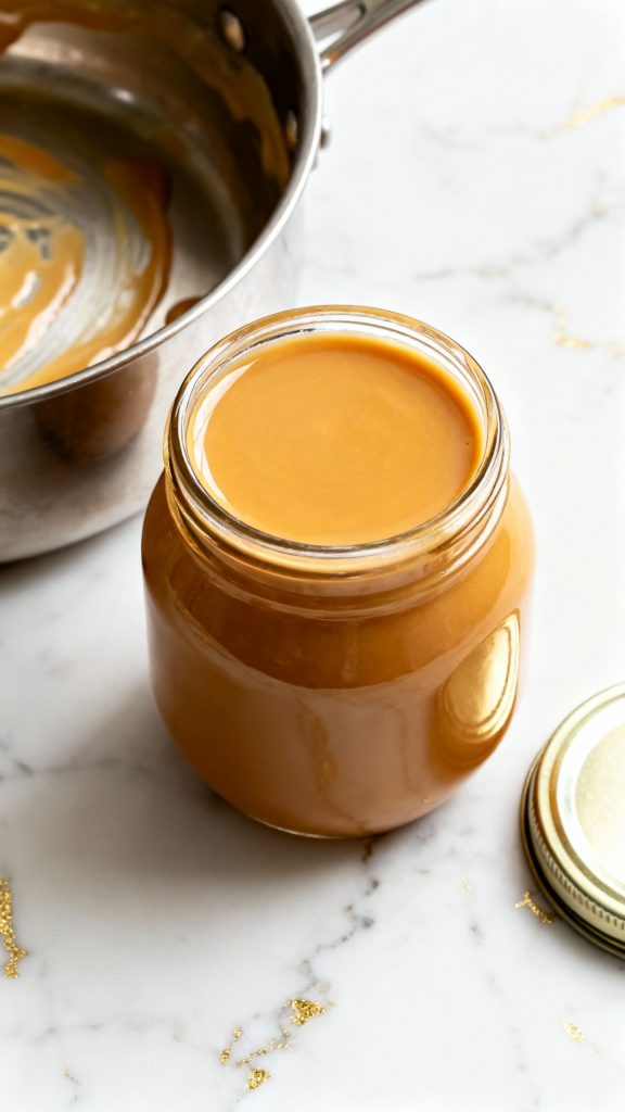 Homemade Butterscotch Coffee Creamer