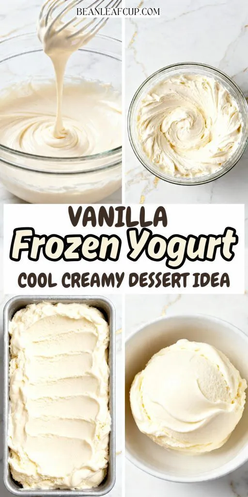 vanilla frozen yogurt