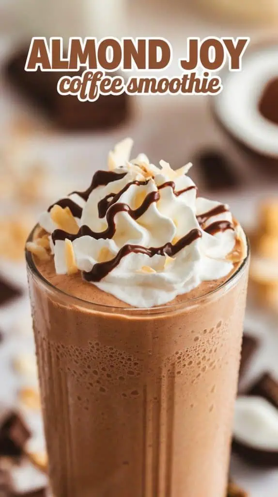 Almond Joy Coffee Smoothie