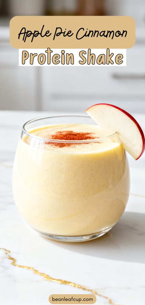 Apple Pie Cinnamon Protein Smoothie