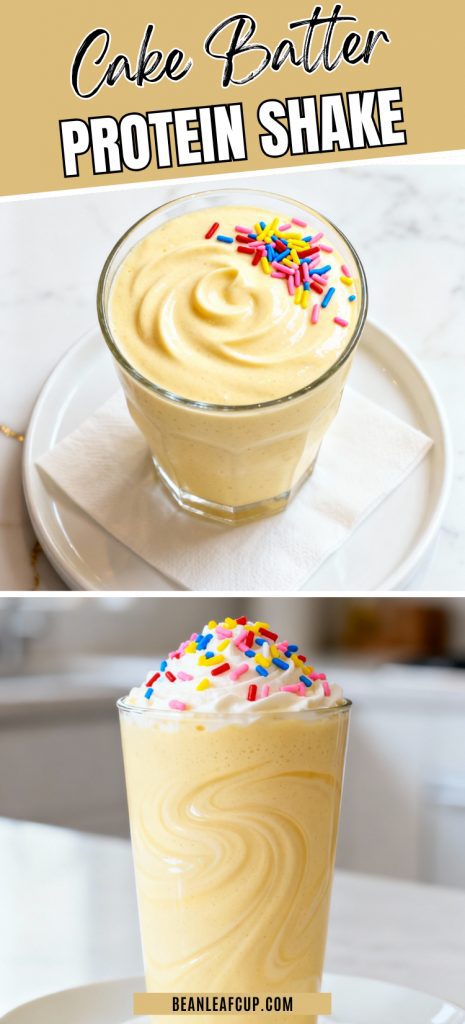 Cake Batter Protein Shake