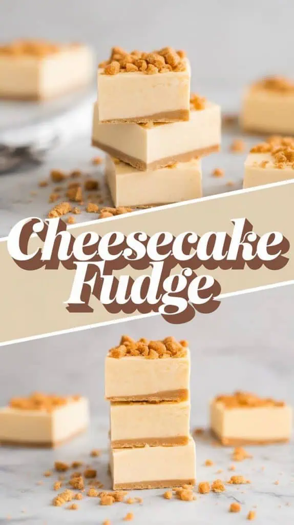 Cheesecake Fudge