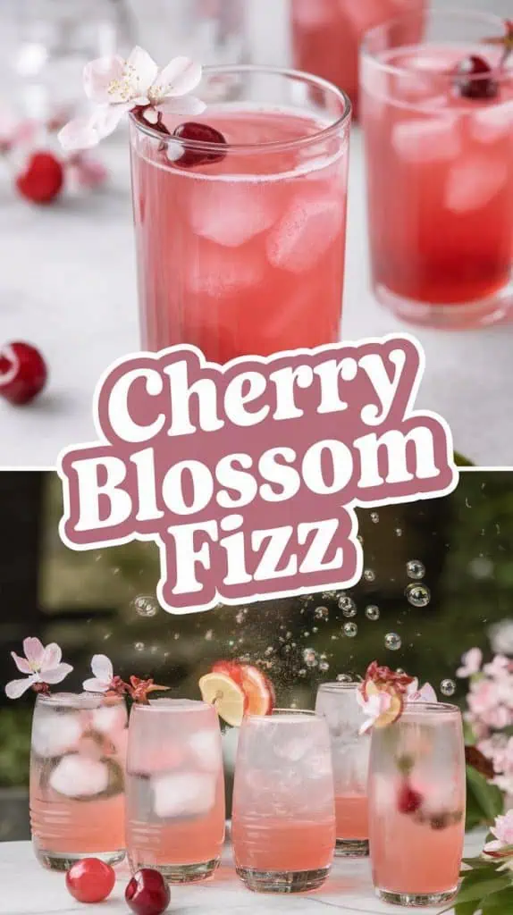 Cherry Blossom Fizz