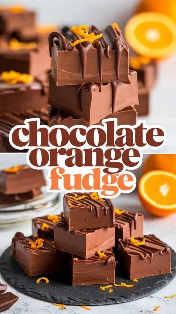 Chocolate Orange Fudge