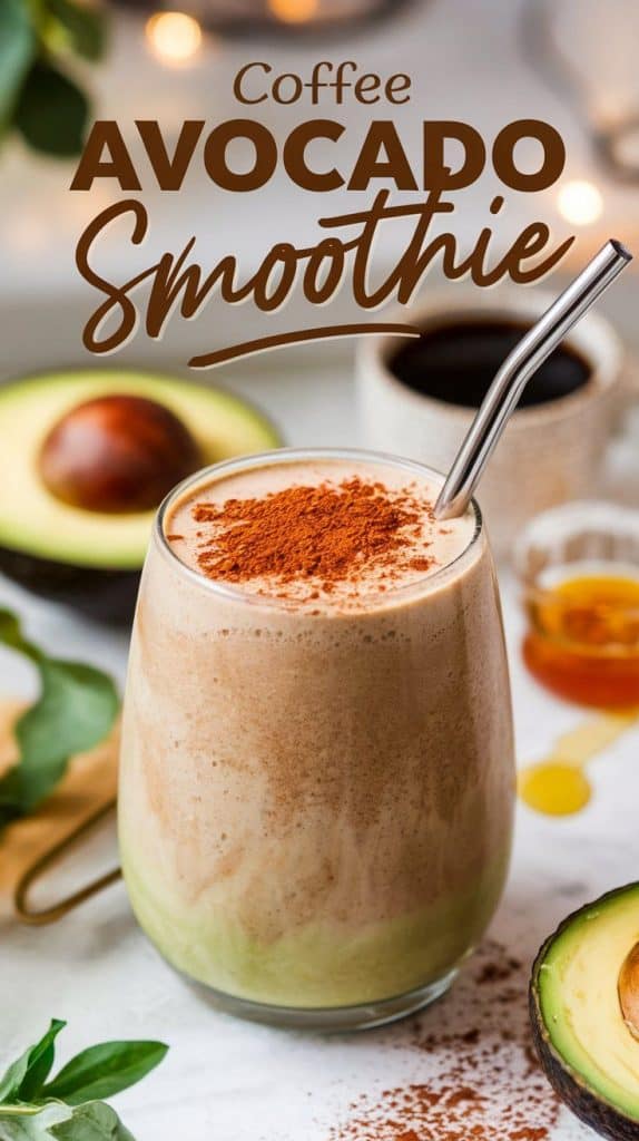 Coffee Avocado Smoothie
