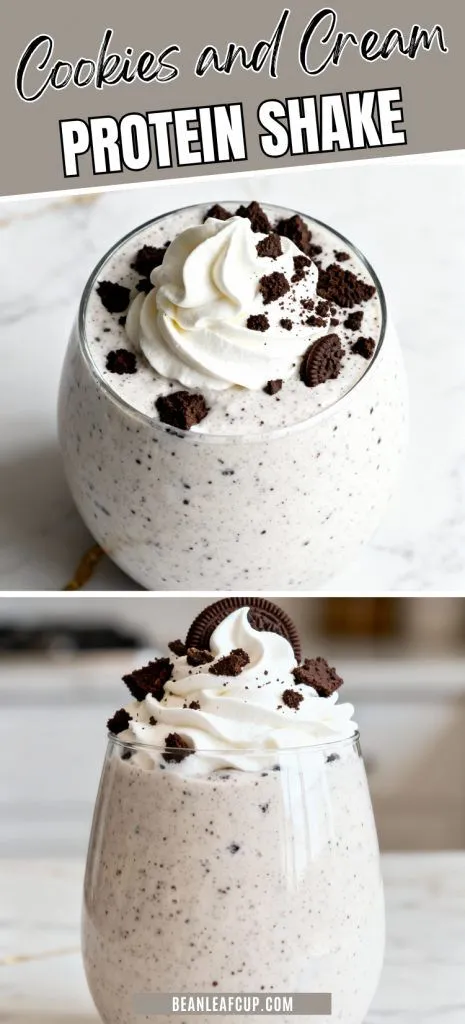 Cookies and Cream Protein Shake