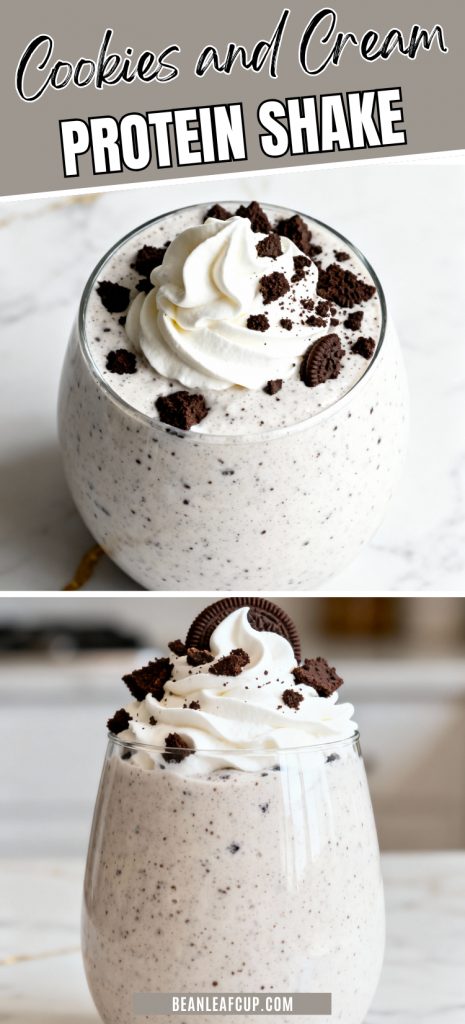 Cookies and Cream Protein Shake