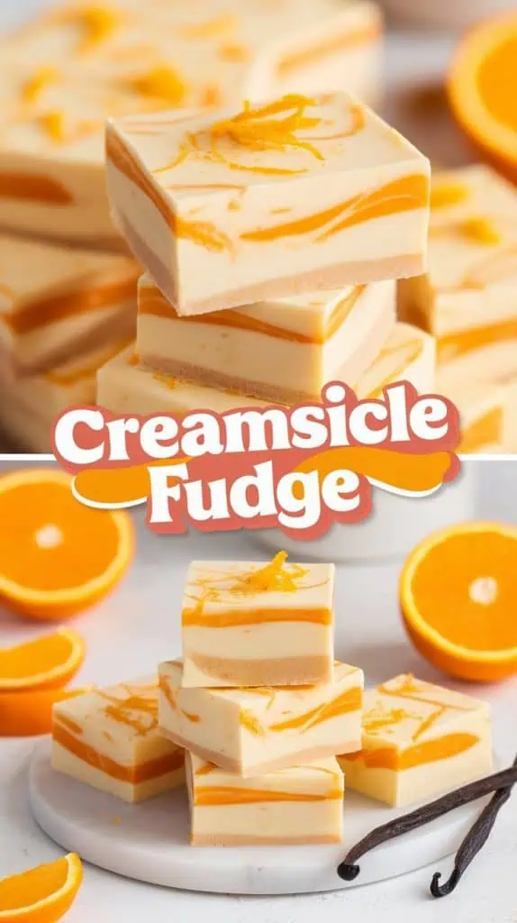 Creamsicle Fudge