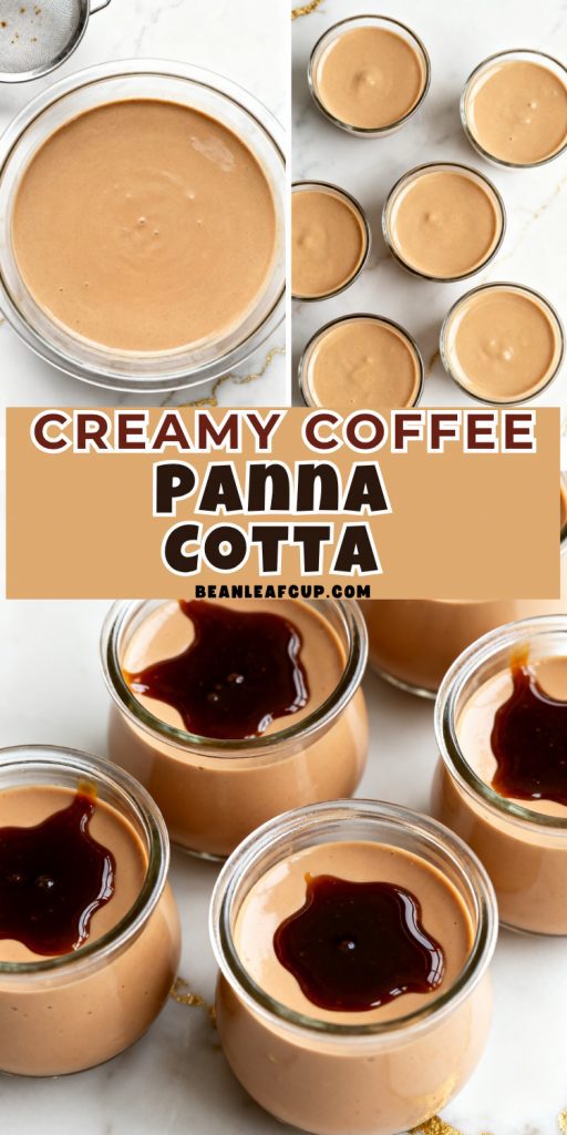 Creamy Coffee Panna Cotta