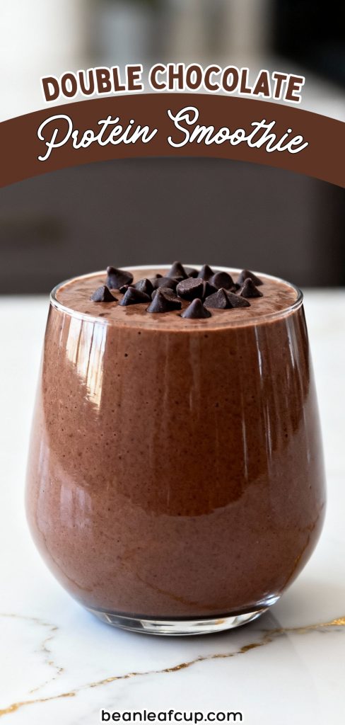 Double Chocolate Protein Shake