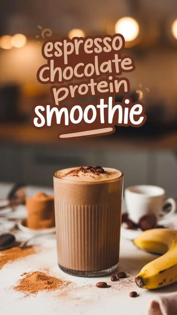 Espresso Chocolate Protein Smoothie