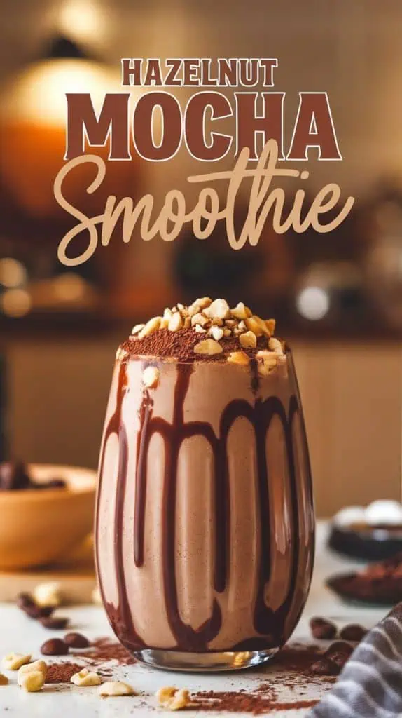 Hazelnut Mocha Smoothie