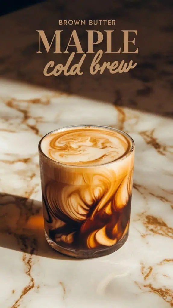 Maple Brown Butter Cold Brew