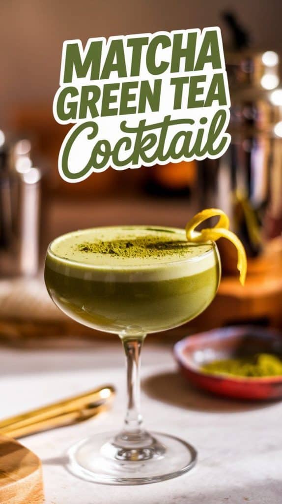 Matcha Green Tea Cocktail