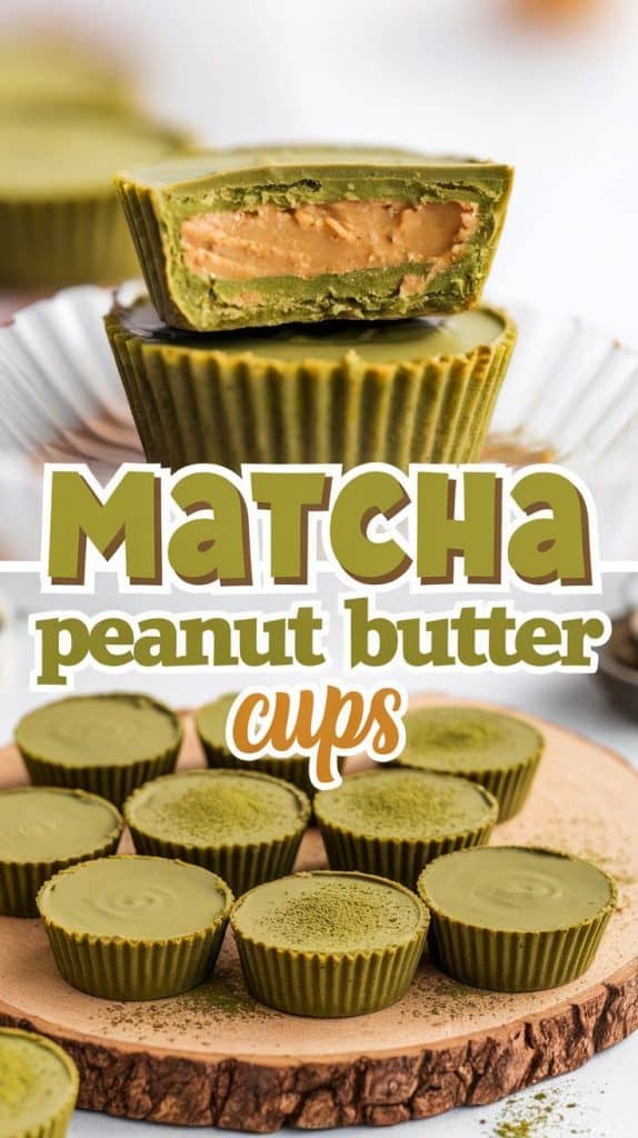 Matcha Peanut Butter Cups