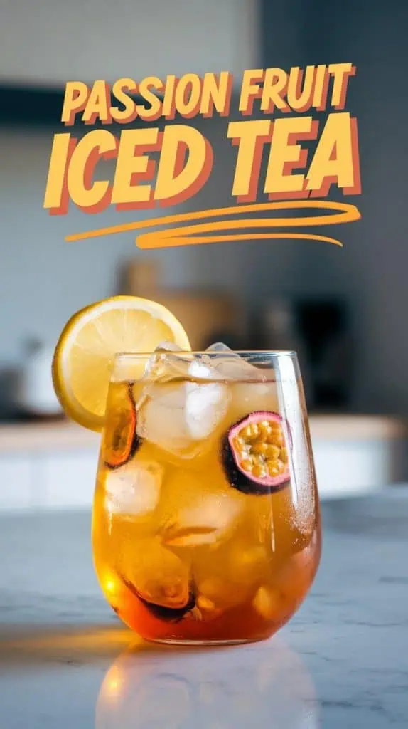 Passion Fruit Iced Tea