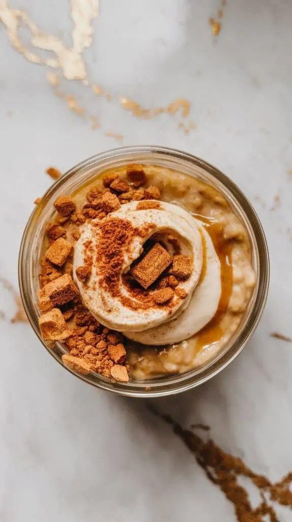 Pumpkin Cheesecake Overnight Oats