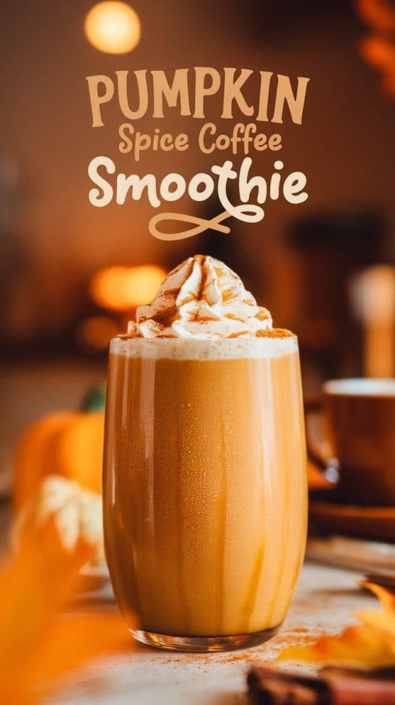 Pumpkin Spice Coffee Smoothie