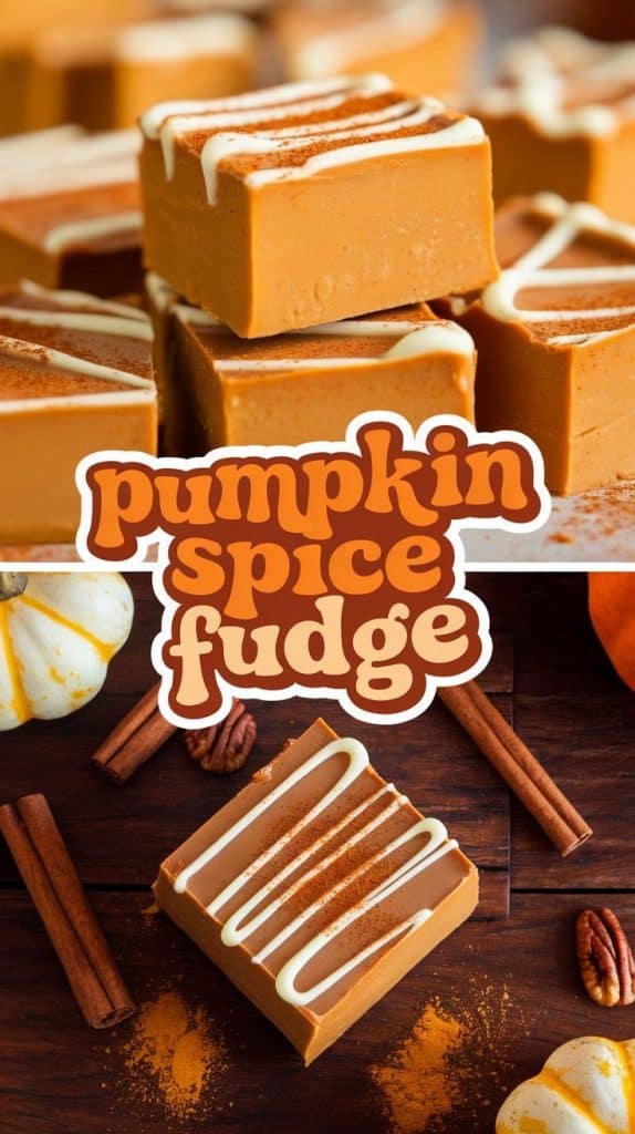 Pumpkin Spice Fudge