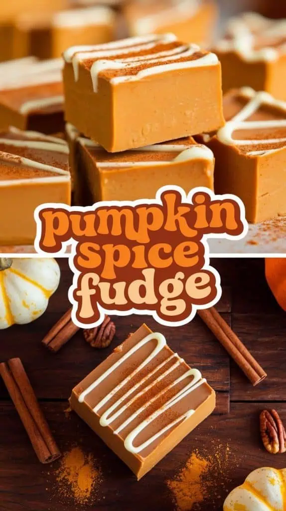 Pumpkin Spice Fudge