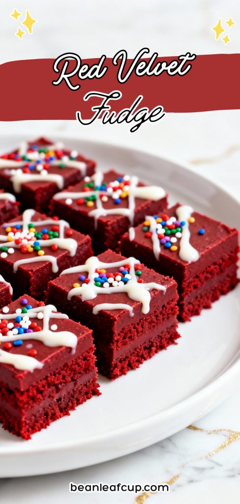 Red Velvet Fudge