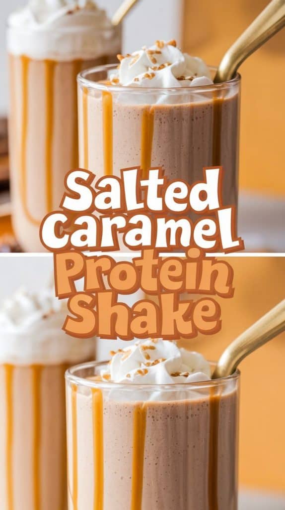 Salted Caramel Protein Shake