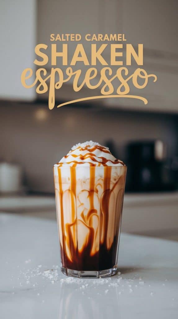 Salted Caramel Shaken Espresso