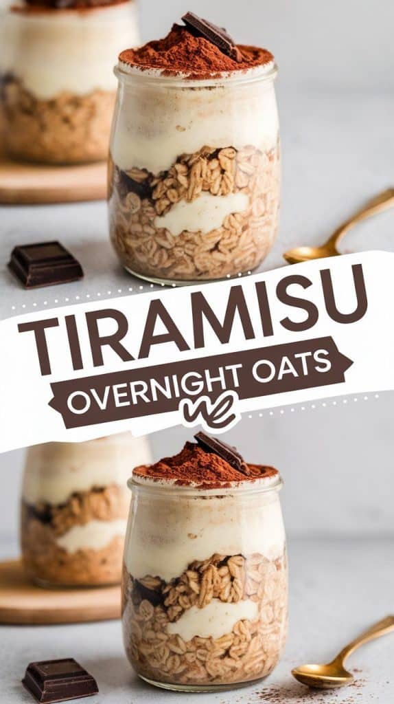 Tiramisu Overnight Oats