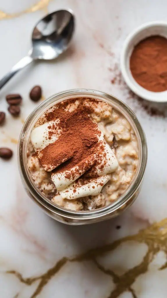 Tiramisu Overnight Oats