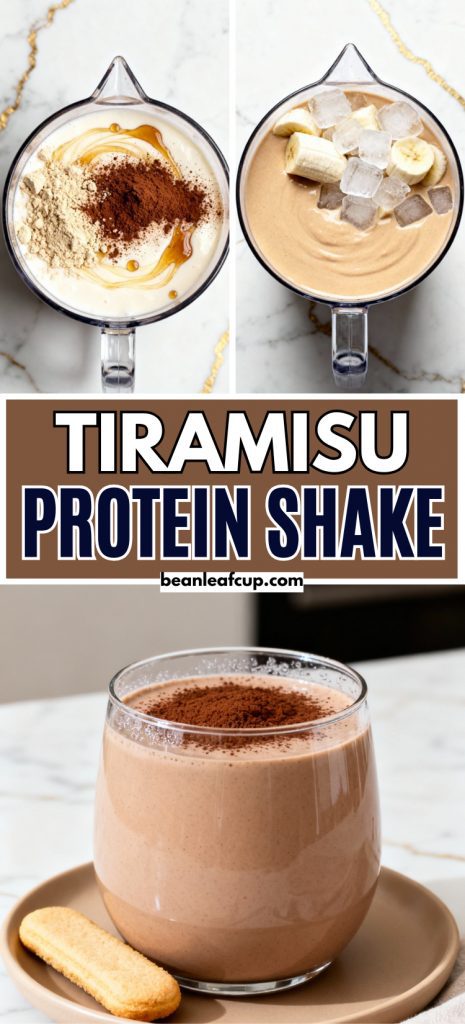 Tiramisu Protein Shake