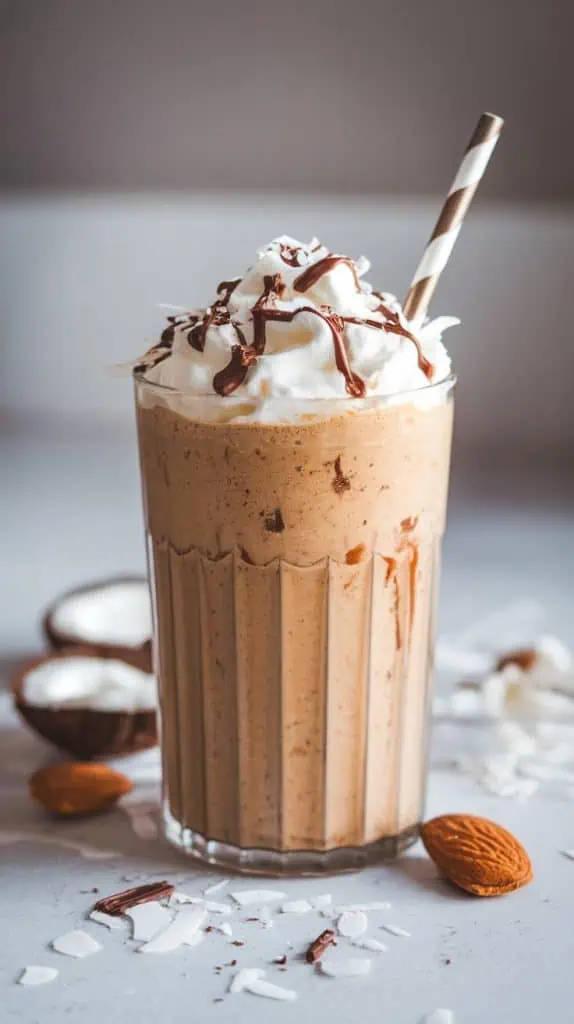 Almond Joy Coffee Smoothie