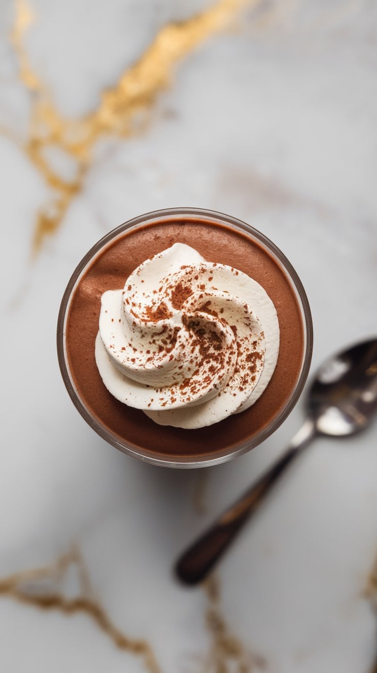 Creamy Coffee Chocolate Mousse