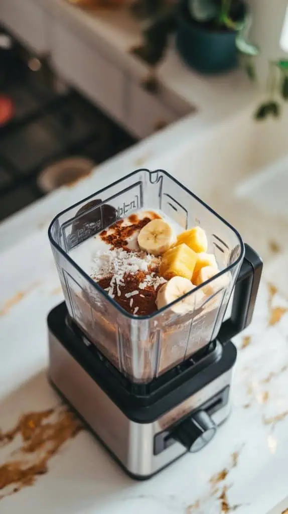 Tropical Coffee Smoothie