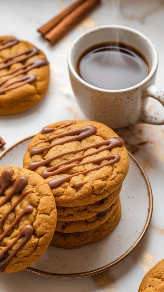 Pumpkin Spice Latte Cookies